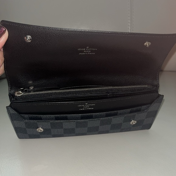 SOLD Louis Vuitton Organizer Wallet in Damier Graphite 4 piece set unused - Picture 11 of 12